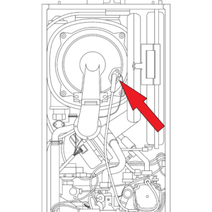 247384 - MAIN - Eco Compact - 25 Combi - Ignition Electrode - Front - Combi/Performa